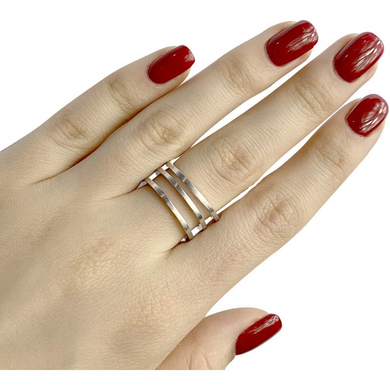 Серебряное кольцо SilverBreeze без камней 1957271 16.5 размер, 16.5 размер, 16.5 размер, 16.5 размер