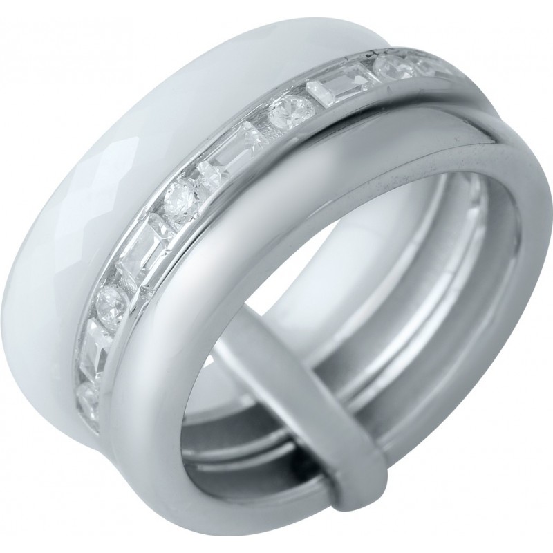 Серебряное кольцо SilverBreeze с керамикой 1978047 16 размер, 16 размер, 16 размер, 16 размер
