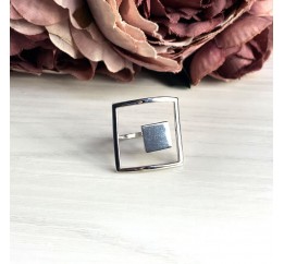 Серебряное кольцо SilverBreeze без камней (1998427) 18.5 размер