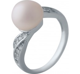 Серебряное кольцо SilverBreeze с натуральным жемчугом 2041252 16.5 размер, 16.5 размер, 16.5 размер, 16.5 размер