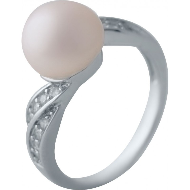 Серебряное кольцо SilverBreeze с натуральным жемчугом 2041252 16.5 размер, 16.5 размер, 16.5 размер, 16.5 размер
