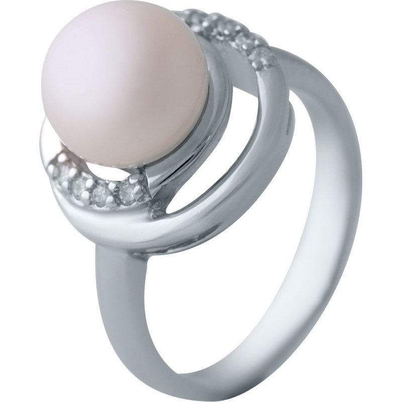Серебряное кольцо SilverBreeze с натуральным жемчугом 2041283 16.5 размер, 16.5 размер, 16.5 размер, 16.5 размер