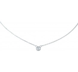Серебряное колье SilverBreeze с фианитами 1983164 400450 размер, 400-450мм размер, 400-450мм размер, 400-450мм размер