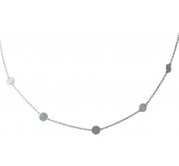 Серебряное колье SilverBreeze без камней (1967041) 400450 размер