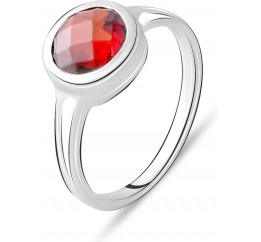 Серебряное кольцо SilverBreeze с натуральным гранатом 2.325ct 2075318 17 размер, 17 размер, 17 размер, 17 размер