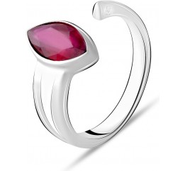 Серебряное кольцо SilverBreeze с натуральным рубином 2.51ct 2072812 17.5 размер, 17.5 размер, 17.5 размер, 17.5 размер