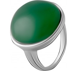 Серебряное кольцо SilverBreeze с натуральным агатом 18.517ct 2069539 17.5 размер, 17.5 размер, 17.5 размер, 17.5 размер