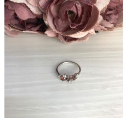 Серебряное кольцо SilverBreeze с натуральным гранатом 0.98ct 2067900 17.5 размер, 17.5 размер, 17.5 размер, 17.5 размер