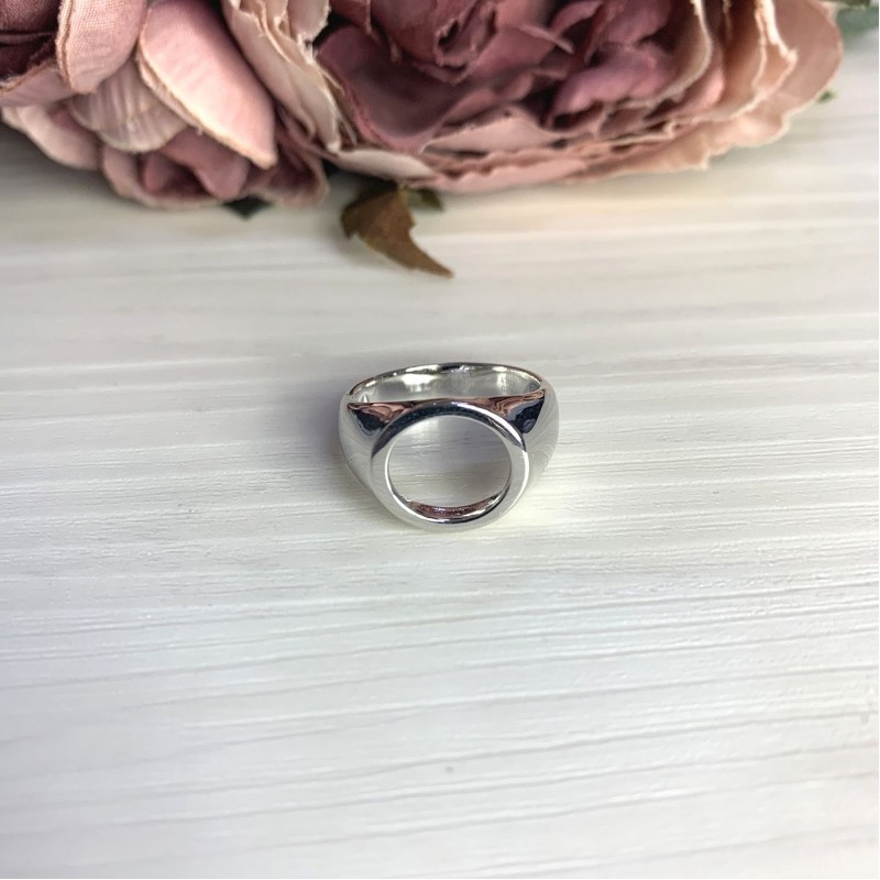 Серебряное кольцо SilverBreeze без камней 2067863 17 размер, 17 размер, 17 размер, 17 размер