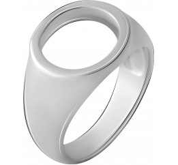 Серебряное кольцо SilverBreeze без камней (2067863) 17 размер