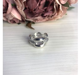 Серебряное кольцо SilverBreeze без камней 2067849 17.5 размер, 17.5 размер, 17.5 размер, 17.5 размер
