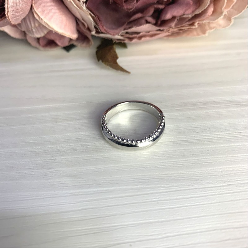 Серебряное кольцо SilverBreeze без камней (2067825) 16.5 размер