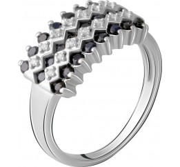 Серебряное кольцо SilverBreeze с натуральным сапфиром 2.133ct 2065425 18.5 размер, 18.5 размер, 18.5 размер, 18.5 размер