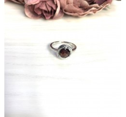 Серебряное кольцо SilverBreeze с натуральным гранатом 2.025ct (2061359) 17.5 размер