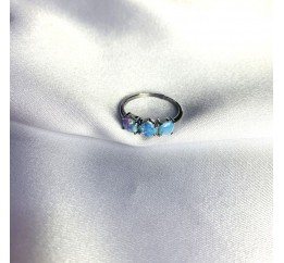 Серебряное кольцо SilverBreeze с опалом 1.025ct 2060642 18.5 размер, 18.5 размер, 18.5 размер, 18.5 размер