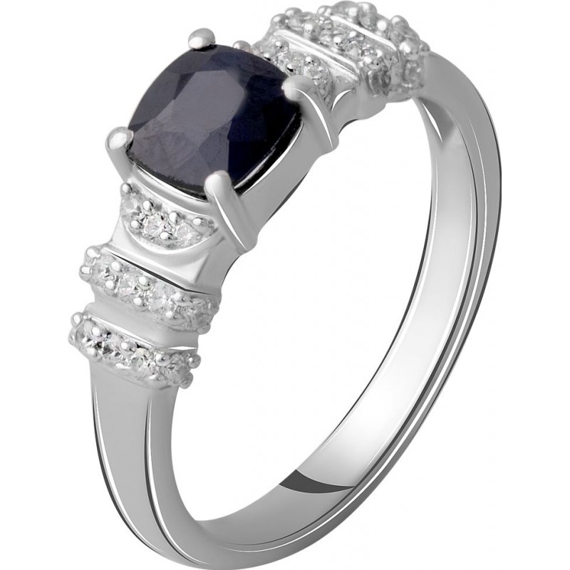 Серебряное кольцо SilverBreeze с натуральным сапфиром 1.618ct (2059455) 19 размер