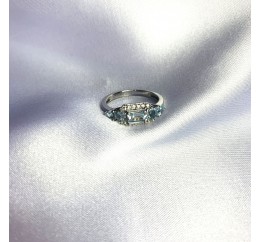Серебряное кольцо SilverBreeze с натуральным топазом 1.68ct 2058977 18 размер, 18 размер, 18 размер, 18 размер