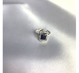 Серебряное кольцо SilverBreeze с натуральным сапфиром 2.025ct (2057604) 18.5 размер