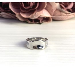 Серебряное кольцо SilverBreeze без камней (2056744) 17 размер