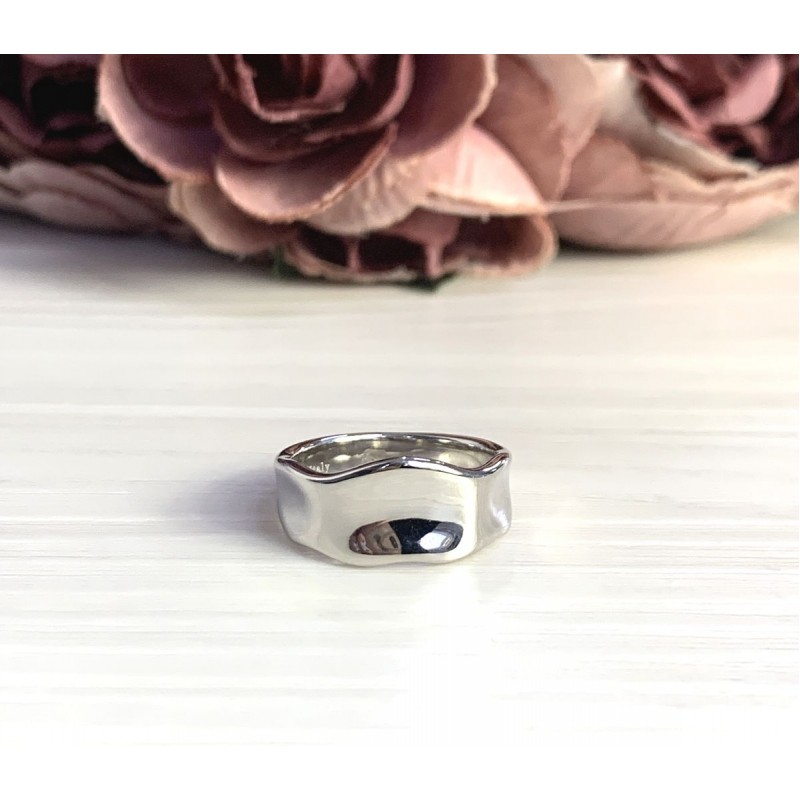 Серебряное кольцо SilverBreeze без камней (2056744) 18 размер
