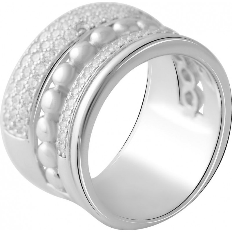 Серебряное кольцо SilverBreeze с фианитами (2056683) 16.5 размер