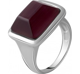 Серебряное кольцо SilverBreeze с кошачим глазом 2053842 18 размер, 18 размер, 18 размер, 18 размер