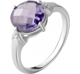 Серебряное кольцо SilverBreeze с олександритом 4.66ct 2050421 18.5 размер, 18.5 размер, 18.5 размер, 18.5 размер