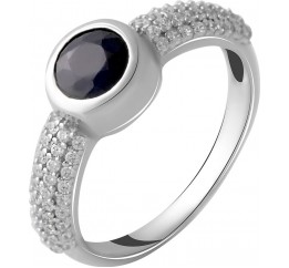 Серебряное кольцо SilverBreeze с натуральным сапфиром 1.11ct 2050339 16.5 размер, 16.5 размер, 16.5 размер, 16.5 размер