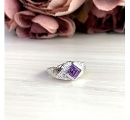 Серебряное кольцо SilverBreeze с олександритом 2.11ct 2050322 17 размер, 17 размер, 17 размер, 17 размер