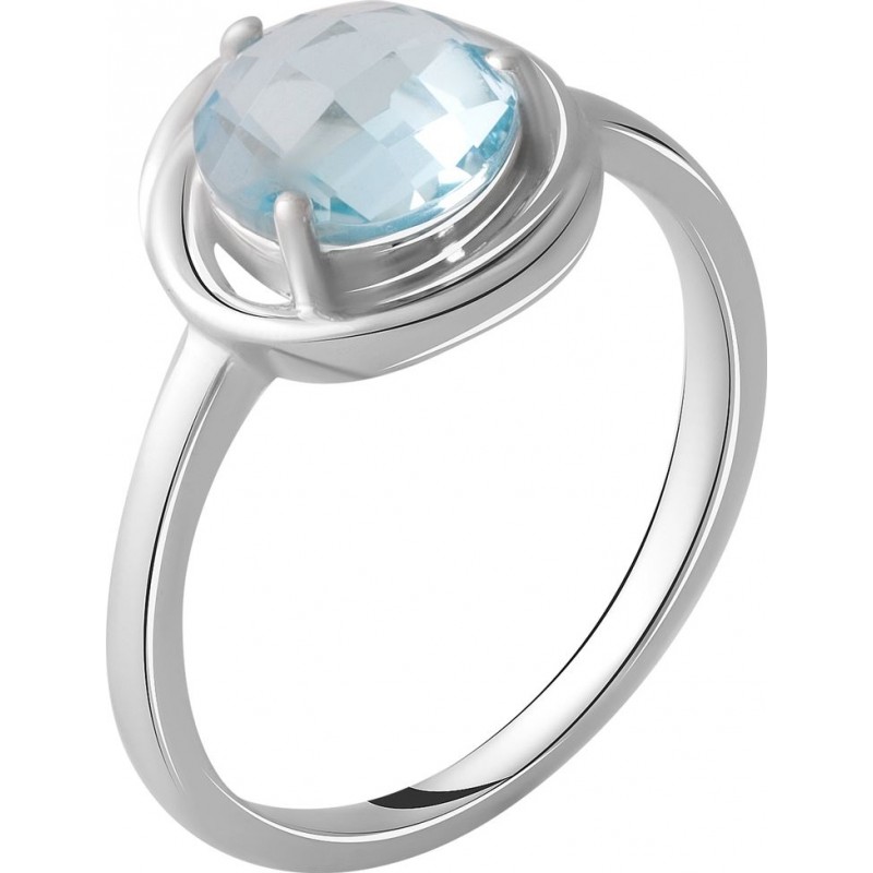 Серебряное кольцо SilverBreeze с натуральным топазом 2.11ct 2049340 17 размер, 17 размер, 17 размер, 17 размер