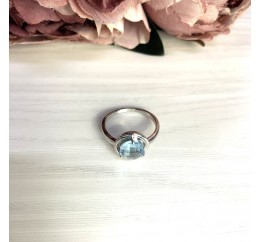 Серебряное кольцо SilverBreeze с натуральным топазом 2.11ct 2049340 17 размер, 17 размер, 17 размер, 17 размер