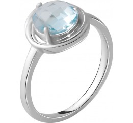 Серебряное кольцо SilverBreeze с натуральным топазом 2.11ct 2049340 17.5 размер, 17.5 размер, 17.5 размер, 17.5 размер