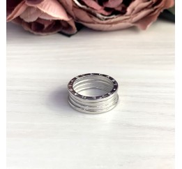 Серебряное кольцо SilverBreeze без камней (2048268) 19.5 размер