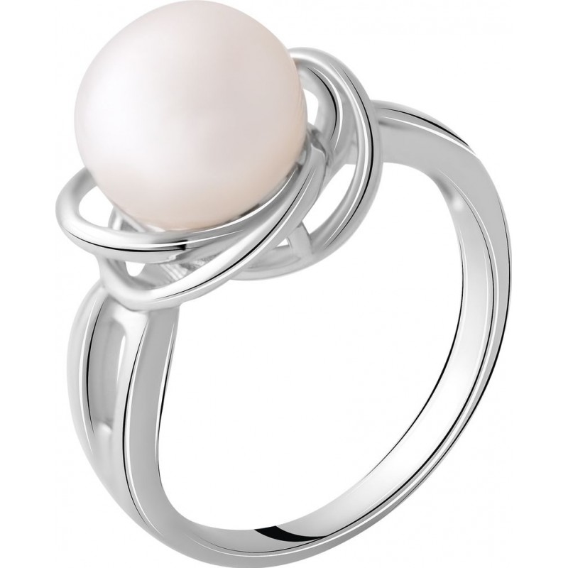 Серебряное кольцо SilverBreeze с натуральным жемчугом 2044017 17 размер, 17 размер, 17 размер, 17 размер