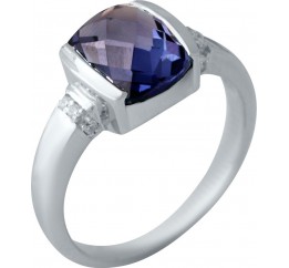 Серебряное кольцо SilverBreeze с олександритом 3.735ct 2017622 19 размер, 19 размер, 19 размер, 19 размер
