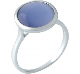 Серебряное кольцо SilverBreeze с кошачим глазом 1955444 17 размер, 17 размер, 17 размер, 17 размер