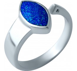 Серебряное кольцо SilverBreeze с опалом 0.73ct 1919743 18.5 размер, 18.5 размер, 18.5 размер, 18.5 размер