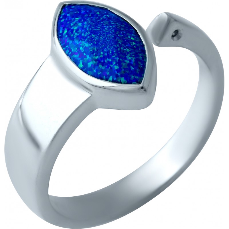 Серебряное кольцо SilverBreeze с опалом 0.73ct 1919743 18.5 размер, 18.5 размер, 18.5 размер, 18.5 размер