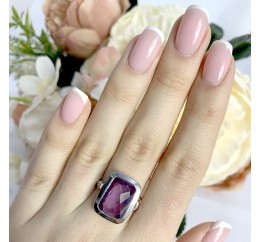 Серебряное кольцо SilverBreeze с олександритом 7.688ct 1892381 18 размер, 18 размер, 18 размер, 18 размер