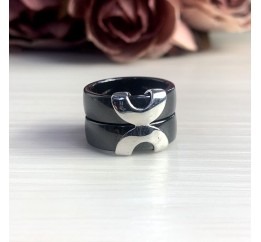 Серебряное кольцо SilverBreeze с керамикой 1539347 16.5 размер, 16.5 размер, 16.5 размер, 16.5 размер