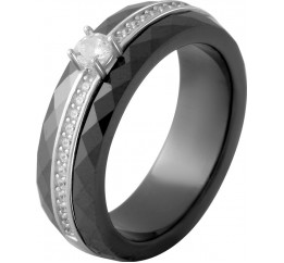 Серебряное кольцо SilverBreeze с керамикой 2070030 19 размер, 19 размер, 19 размер, 19 размер
