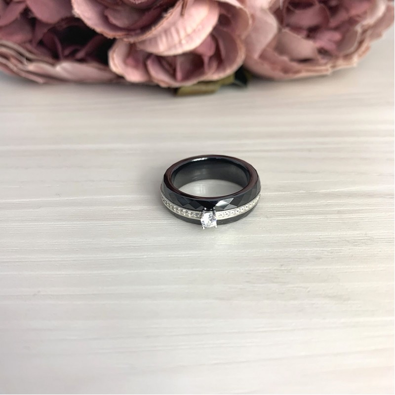 Серебряное кольцо SilverBreeze с керамикой 2070030 19 размер, 19 размер, 19 размер, 19 размер