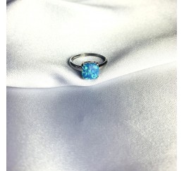 Серебряное кольцо SilverBreeze с опалом 1.375ct (2060291) 18 размер