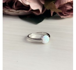 Серебряное кольцо SilverBreeze с опалом 0.775ct 2040088 17.5 размер, 17.5 размер, 17.5 размер, 17.5 размер