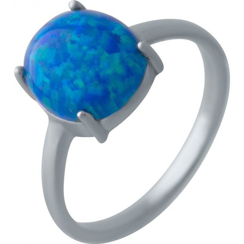 Серебряное кольцо SilverBreeze с опалом 1.828ct (2024132) 18 размер