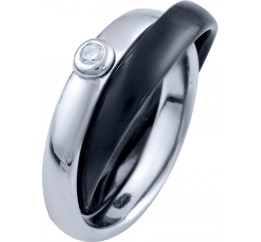 Серебряное кольцо SilverBreeze с керамикой 1765036 19 размер, 19 размер, 19 размер, 19 размер