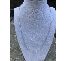 Цепочка серебряная Снейк Л0506С, 60 размер