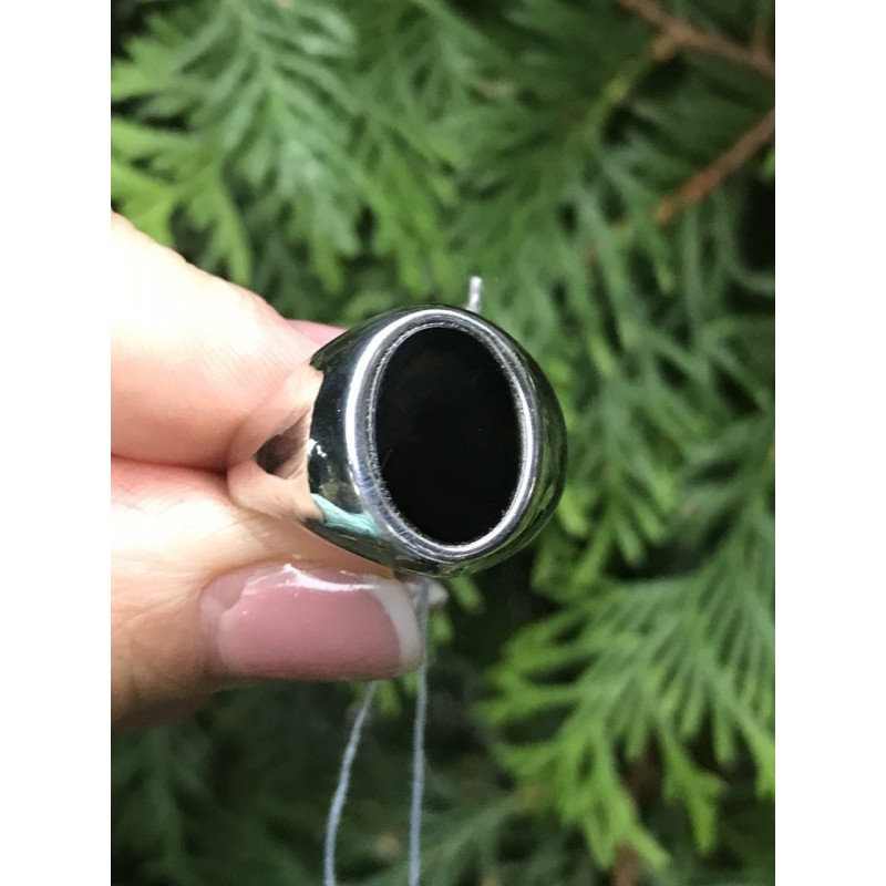 Серебро,Печатка,серебряная с ониксом