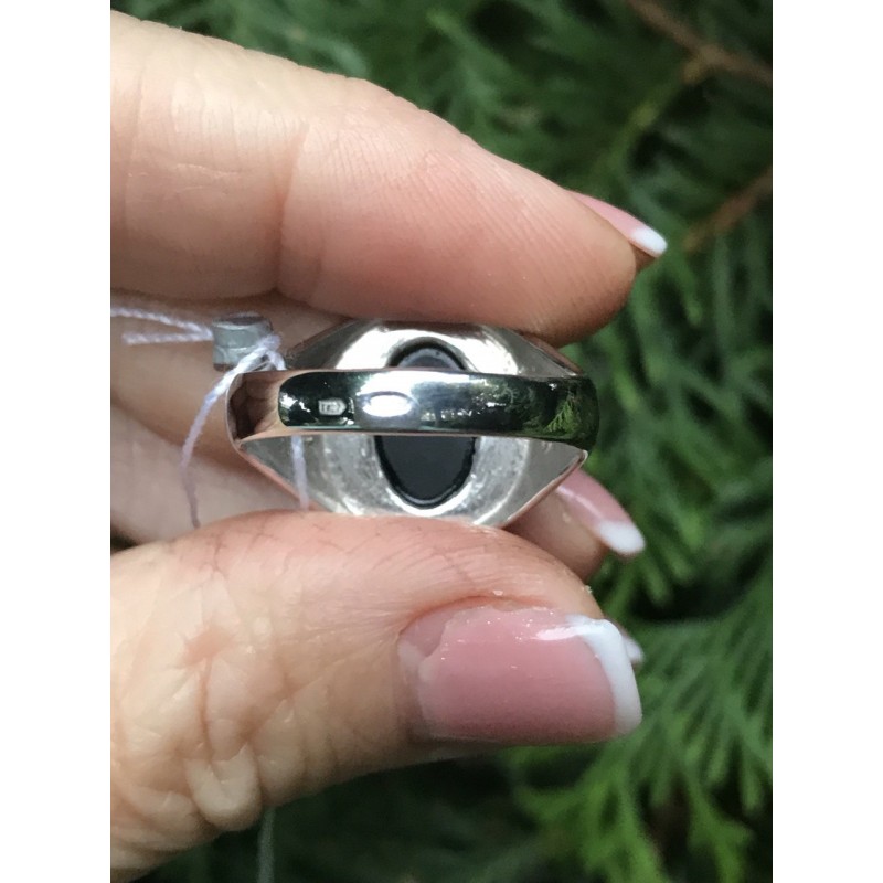 Серебро,Печатка,серебряная с ониксом